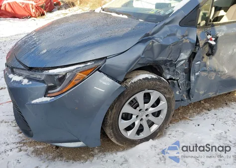 2025 Toyota Corolla Le from USA, damaged, VIN 5YFB4MDE7SP357243